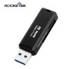 Rocketek USB 3.0 Memory Card Reader high quality 2 Slots 5Gbps Super Speed Card Reader for SD,TF,micro SD, SDXC, SDHC