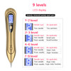 Portable LED Skin Care Tool Kits Spot Tattoo Freckle Removal Machine No Bleeding Dot Mole Laser Plasma Remover Pen  with 9 Level
