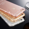 SIXEVE Luxury Rhinestone Clear Case For iPhone 6 s 6s X 7 8 Plus 6Plus 7Plus 8Plus Huawei P8 P9 Lite Soft Cell Phone Back Cover
