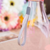 5 Colour Plastic kettle 550mL Unbreakable Transparent Leak-proof Water Bottles Portable Travel Yoga Running Camping Rope kettle 