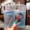 Cartoon Liquid Dolphin Whale Phone Case for IPhone X XR XS Max Dynamic Glitter Quicksand Cover for IPhone 8 7 6 S 6s Plus Cases