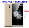Global Version ZTE AXON 7S 20.0MP Mobile phone Snapdragon 821 Quad-core 4GB RAM 128GB 5.5"FHD 2560x1440 NFC 4G LTE Smartphone