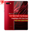 Original ZTE Nubia Z18 Mobile Phone 6.0'' 8GB 128GB Snapdragon 845 Octa Core Dual Rear 16MP+20MP Camera Water drop Screen Phone