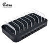 Evfun USB Charging Station 8 Port Charger Station Multi Device Charger  Universal for  iPhone Cell Phone Tablet 