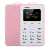 Card Phone Arrival Ultra Thin AEKU C6 1.0" Mini Phone Small Phone Alarm Calculator Message GSM Mini Mobile Card Phone PK M1 M5