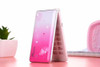 Original Flip Cute Mobile Phones Dual Sim Cards Touch Screen LED Flashlight Crystal keys 3D Speaker Big Battery Girls Cellphone