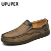 UPUPER Fashion Brand Men Shoes Casual Genuine Leather Shoes Men for Driving Luxury Flat Men Shoes Male Slip On Men Loafers