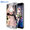 Ollivan Diamond Bling Glitter Mirror Soft TPU Case For Samsung S8 S9 S7 A7 A8 J4 J6 J8 J7 2018 Note 9 8 Luxury Ring Stand Cases