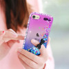 Bling Diamond Glitter Case For Apple iPod Touch 6 Coque For Apple iPod Touch 5 Liquid Quicksand Floating Sparkle Flowing Cover