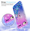 Bling Diamond Glitter Case For Apple iPod Touch 6 Coque For Apple iPod Touch 5 Liquid Quicksand Floating Sparkle Flowing Cover