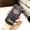 Luxury Bling Glitter Diamond Queen Crown Hard Back Cover Case for iPhone 6 6S Plus 7 8 Plus X Girlish Capa Coque Hoesjes