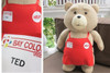 2016 Movie Teddy Bear Ted 2 Plush Toys In Apron Soft Stuffed Animals Plush 45cm