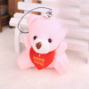 New 40pcs/lot 5.5cm lovely plush teddy bear,small plush bears for children Gifts Plush Toys  Wedding Decoration  phone pandents