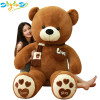 High Quality 80/100CM Teddy Bear With Scarf Stuffed Animals Bear Plush Toys Teddy Bear Doll Lovers Baby Birthday Gift