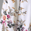 Plus Size 5XL Summer Women Blusas 2018 Fashion Off Shoulder Tops Female Chiffon Blouse Mujer Flowers Print White Shirts