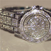 Luxury women watches rhinestone ceramic crystal Quartz watches Lady Dress Watch 