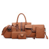 Female Bags Set Fashion Designed Handbag High Quality Pu Leather Shoulder Bag Crossbody Bags Large Capacity Sac 6 Pcs/Set H038