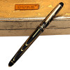 Black Gold Clip Rollerball Pen Duke Black Ink Medium Refill Good Writing Ballpoint Pen Luxury Business Gift Pens with A Pen Box