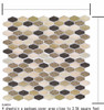 Vinyl Tile For Kitchen Backsplash, Self-adhesive Wall Tile(Beige, 10 Sheets) High Quality 3D Wallpaper 