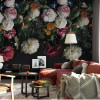 Custom Flower Photo Wallpaper Mural Behang Home Decor Papel De Parede 3D Living Room Bedroom Self Adhesive Vinyl/Silk Wallpaper