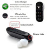 L8Star GTStar BM70 Mini bluetooth handset phone 0.66 inch Unlocked Mini Mobile Phone Bluetooth Earphone Dialer Single SIM Card
