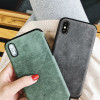 Simple Suede cloth phone Cases For iphone XS Max XR XS Matte soft silicon Case for iphone 7 8 6 6s plus Anti-knock cover capa