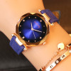 New Womens Watches Luxury Dress Relojes Crystal Gogoey Women Elegant Quartz Wristwatch Mujer Pu Leather Watch Feminino Relogio