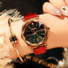 Fashion Gogoey Brand Rose Gold Leather Watches Women Ladies Dress Quartz Wristwatch Relojes Mujer go4418