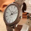 Vintage leisure imitation wood pair watches men women lover couple military dress quartz wristwatch