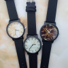 2022 Fashion Marbling Stripe Creative Quartz Watch Men Women Wristwatches Leather Band Clock British Style Marble Watch