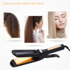 CkeyiN Interchangeable 3 in 1 Titanium Plate Hair Crimper Straightener Corn Waver Corrugated Curling Iron Temperature Control