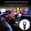 Onever Wireless Bluetooth FM Transmitter Modulator Car Radio Adapter Car MP3 Player 3.4A Dual USB Car Charger Handsfree Car Kit 