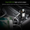 Onever Wireless Bluetooth FM Transmitter Modulator Car Radio Adapter Car MP3 Player 3.4A Dual USB Car Charger Handsfree Car Kit 