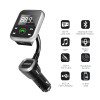 Onever Car Handsfree FM transmitter with Remote Control Wireless Audio Radio Modulator Bluetooth Car Kit Support USB/SD/TF Card 
