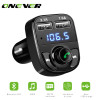 Onever FM Transmitter Handsfree Bluetooth Car Kit Aux Modulator Car Audio MP3 Player with 3.1A Quick Charge Dual USB Car Charger