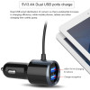 FM Transmitter AUX Modulator Bluetooth Handsfree Car Kit Car Audio MP3 Player Dual USB Charger Quick Charge FM Modulator New