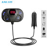 ANLUD FM Transmitter Bluetooth Car Kit Handsfree Call TF Card Mp3 Music Player USB Charger Magnetic Car FM Transmitter Modulator