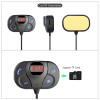 ANLUD FM Transmitter Bluetooth Car Kit Handsfree Call TF Card Mp3 Music Player USB Charger Magnetic Car FM Transmitter Modulator