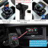 FM Transmitter Modulator Handsfree Bluetooth Car Kit Car Audio MP3 Player with 3.1A Fast Charge Dual USB Car Charger