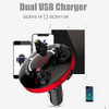 JINSERTA Power ON/OFF Control FM Modulator Bluetooth FM Transmitter Handsfree Car Kit Audio MP3 Player AUX Output TF USB Music