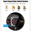 JINSERTA Power ON/OFF Control FM Modulator Bluetooth FM Transmitter Handsfree Car Kit Audio MP3 Player AUX Output TF USB Music
