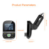 Car Bluetooth FM Transmitter Wireless Bluetooth FM Modulator Hands free Car Kit LCD Radio Audio Car MP3 Player 3.5mm aux Adapter