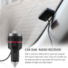 Car DAB Plus Radio Receiver Tuner FM Transmitter Converter Plug-and-Play Adaptor USB Part for iPad iPhone