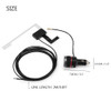 Car DAB Plus Radio Receiver Tuner FM Transmitter Converter Plug-and-Play Adaptor USB Part for iPad iPhone