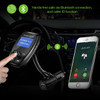 Onever FM Transmitter QC3.0 Dual USB Car Charger Bluetooth Hands Free Car Kit Radio Modulator Audio MP3 Player Support TF Card