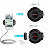 Onever Blutooth 4.1 FM Transmitter Handsfree Car Kit with Mic with Car Phone Holder USB Charger Car Audio MP3 Player AUX Input