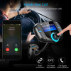 ANLUD Bluetooth FM Transmitter QC3.0 Dual USB Car Quick Charge Handsfree Car Kit Aux Modulator FM Radio Audio TF AUX MP3 Player