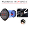 Onever FM Transmitter Bluetooth Handsfree Car Kit with Magnetic Base SD/TF Card Read MP3 Player Dual USB Charger For Phone DVR
