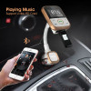 ANLUD Bluetooth Car Kit MP3 Player Handsfree Wireless FM Transmitter Radio Adapter USB Charger LCD Remote Control FM Transmitter
