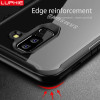 LUPHIE Shockproof Case For Samsung Galaxy S9 S8 Plus Note 8 9 Transparent Case Cover For Samsung A8 A6 Plus 2018 Armor Case Skin